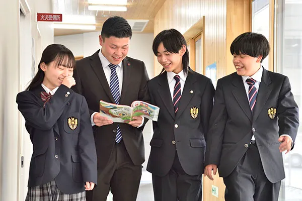 先生との距離が近い